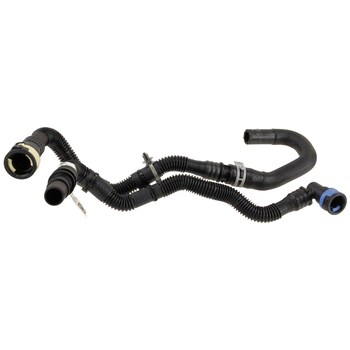 Drive Motor Inverter Coolant Line Hose Cooler - Rear, Outlet