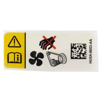 Caution Label Warning