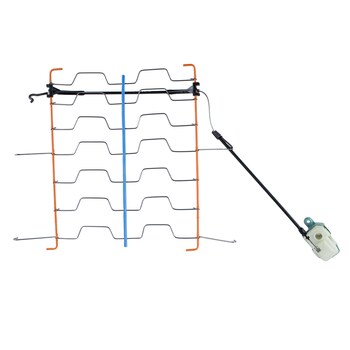 Seat Lumbar Support Cushion Back - Left, Front