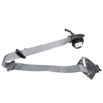 Seat Belt Lap and Shoulder Quartz Slate - Left, Rear
