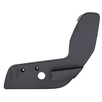 Cover Shield <br>40/BLANK/40 CapTAINS ChairS Seat Trim Panel Pivot Valance Onyx - Rear, Outer