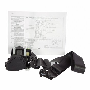 Seat Belt Lap and Shoulder Retractor Pretensioner - Left, Front