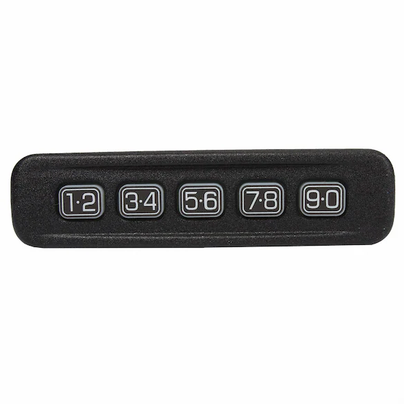 Keyless Entry Keypad Actuator - Front Main Image