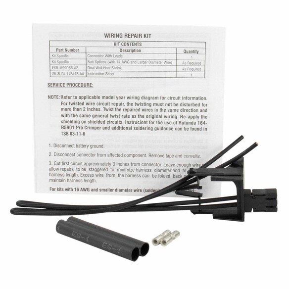 Window Motor Connector Wire - Left, Right, Rear Main Image