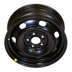 Wheel Rim 16" X 6.5 Road - Black Main Image