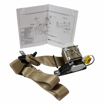 Seat Belt Lap and Shoulder Retractor Pretensioner - Left, Front