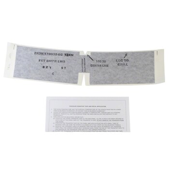 Bumper Decal Stripe Sticker