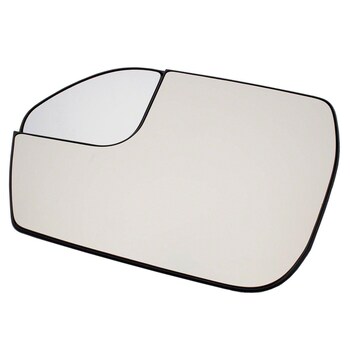 Door Mirror Glass Rear View - Left, Outer (Police)