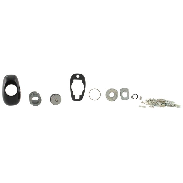 Door Lock Cylinder Repair Kit A to the vehicles side hinged (s) Main Image