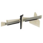 Door Lock Rod Cover Bracket - Left, Front Main Image
