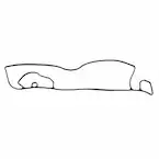 Engine Water Pump Gasket - 6.7L Main Image
