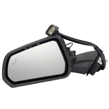 Door Mirror View - Left, Rear, Outer