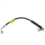 Brake Hydraulic Hose A flexible Typically used on moving parts of vehicle - Left, Front Main Image
