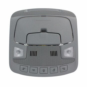 Overhead Console <br>Console used without panoramic sunroof slate OverHE bumper housing