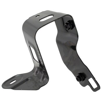 Fender Bracket <br>A that supports and secures the Brace Mounting bkt Support plate