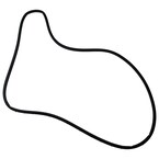 Door Seal Weatherstrip - Right, Front Main Image
