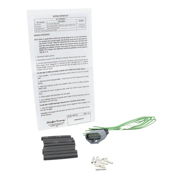 Running Board Motor Connector Wire - Left, Right, Rear Main Image
