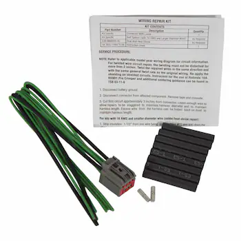 Rear Window Wiper Motor Connector Wire