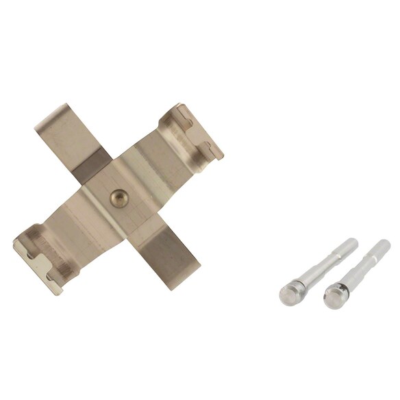 Disc Brake Anti-Rattle Clip Shoe Hold Down Spring A which snap onto the steering knuckle abutment or Main Image
