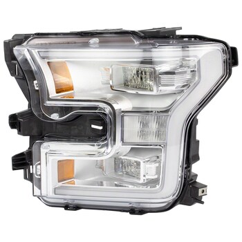 Lamp Sealed Beam Headlight - Left, Front