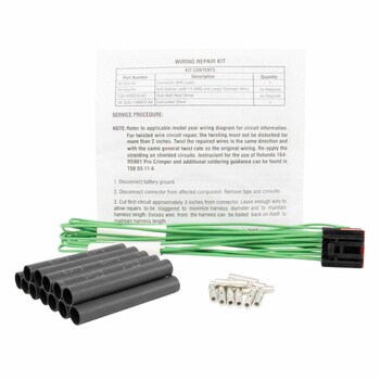 Combination Switch Connector Wire - 12 Cavity, Right