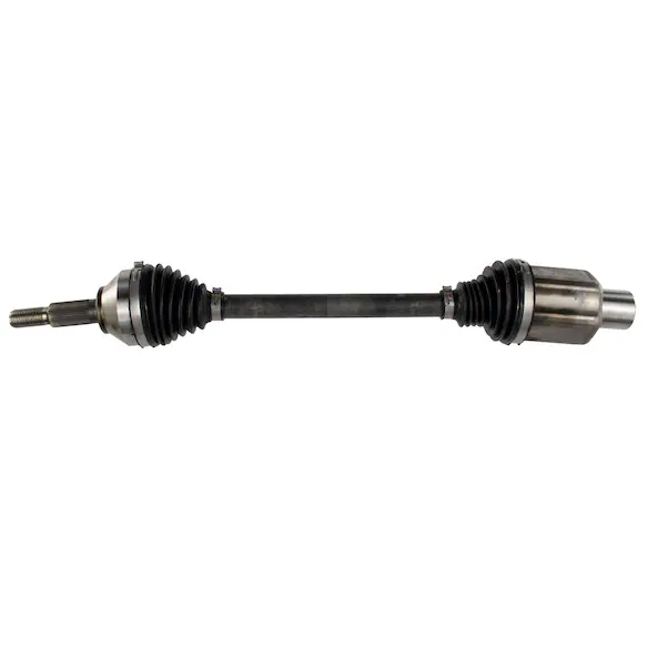 A single complete and fully assembled cv axle shaft Amplifier - Left, Front, Outer Main Image