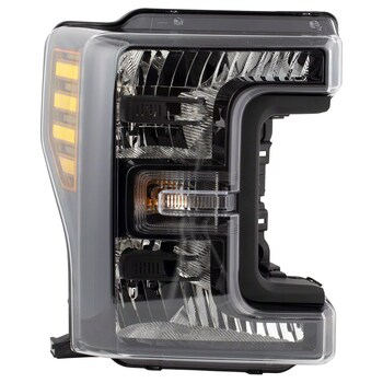 Sealed Beam Headlight - Right, Front