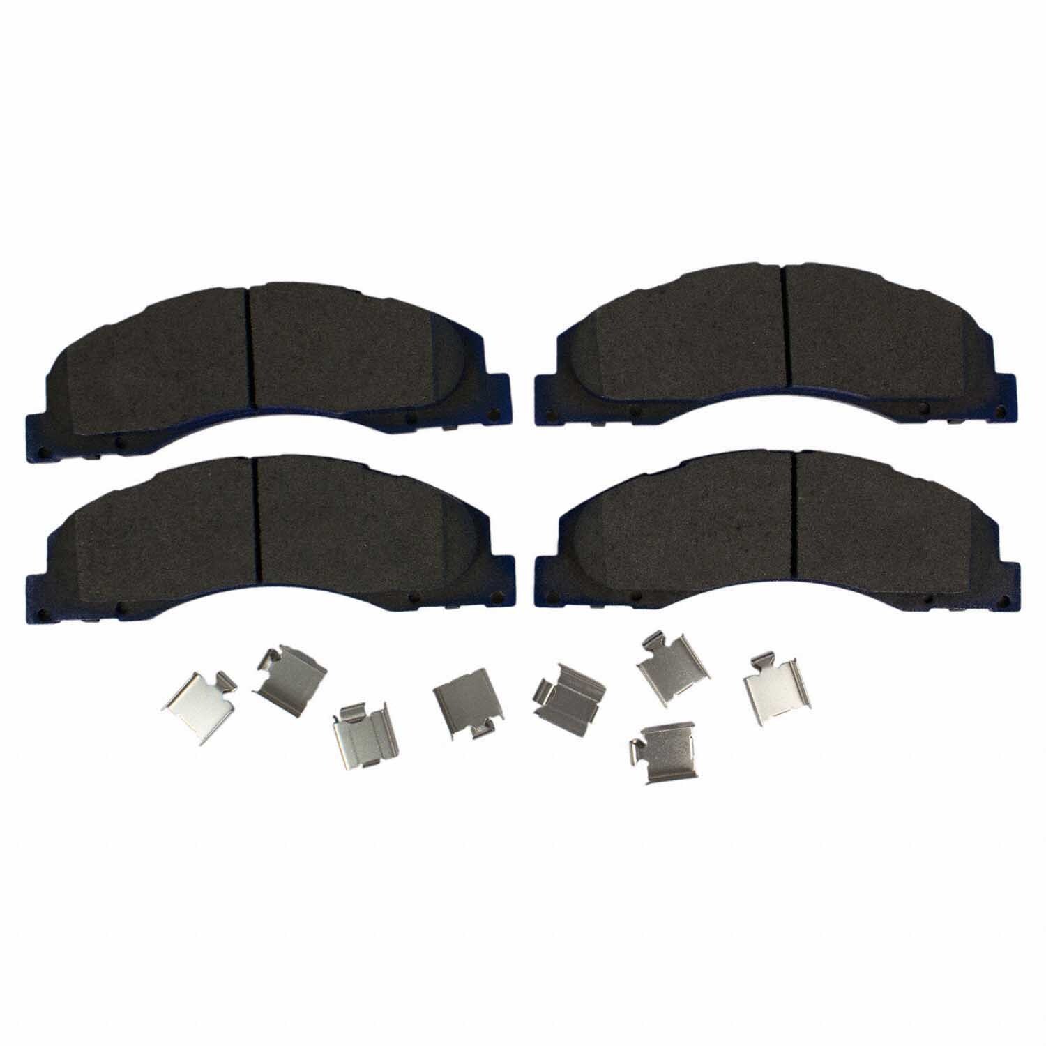 thumbnail interactive-video image 1 of Motorcraft Front Disc Brake Pad Set BR-1508-A – OEM Replacement For Ford, Mercury & Lincoln, 90-Day Warranty 1 of 4