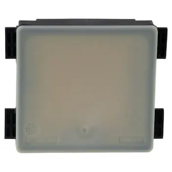 A Radar type Sensor that can detect objects may be in the path of vehicle (usually based)