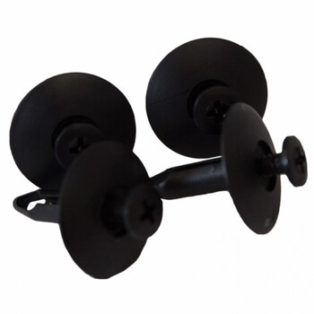 Special Pin Grille Molding Clip - 6.3 X 11MM, Front