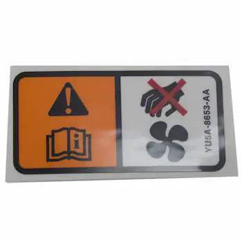 Warning Label. Caution Label.