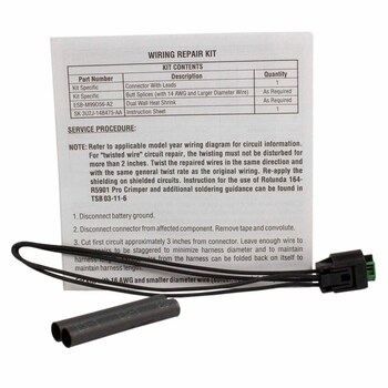 Fuel Filler Door Switch Connector Wire - Left, Right, Front 2.0L