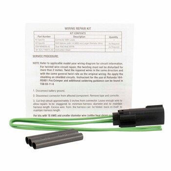 Instrument Panel Connector Wire