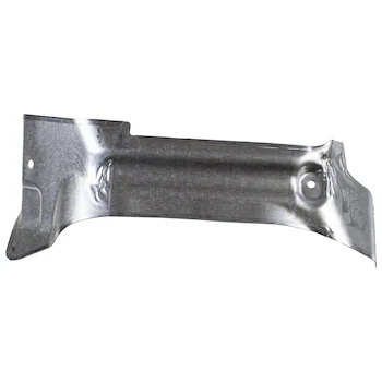 A component which protects the rack and pinion gear from extreme Heat Bracket