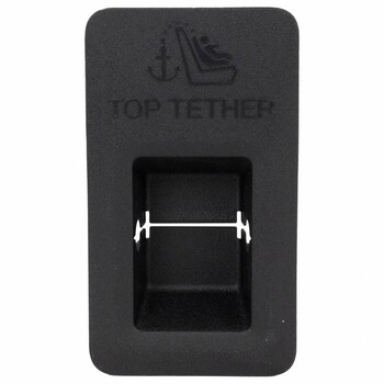Child Restraint Anchor Plate Bezel Cover <br>Bezel that surrounds the Frame and Trim