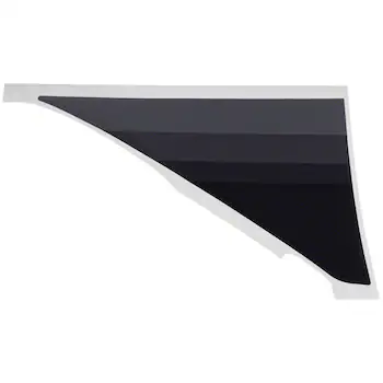 Bumper Decal Stripe Sticker Fender <br>A picture, design, or label that will Stick to the surface of