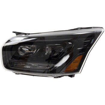 Headlight <br>A Non sealed beam style XENon housing Composite Surround - Left, Front