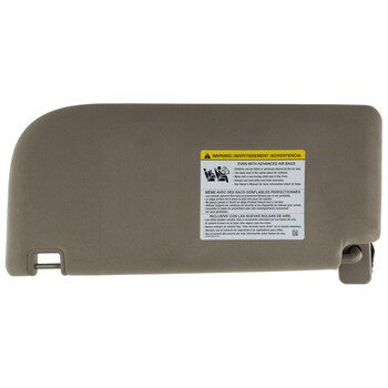 Visor Sun - Front, Rear, Center