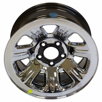 Wheel Rim - Front, Rear 7J X 15" 7 Spoke Chrome