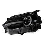 A non sealed beam style headlight Composite - Left, Front Main Image