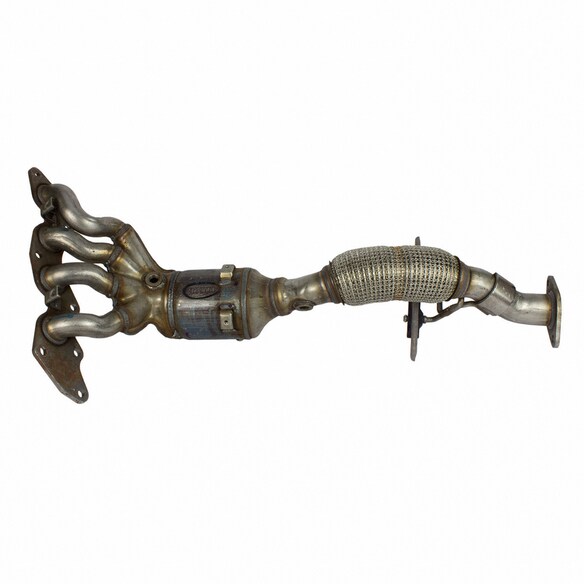 Catalytic Converter with Integrated Exhaust Manifold And Catalyst Main Image