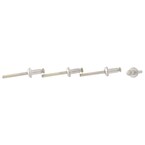 Cover rivet Lamp retainer - 6.4MM, Rear Main Image