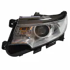 Composite Halogen Headlight - Left, Front Main Image
