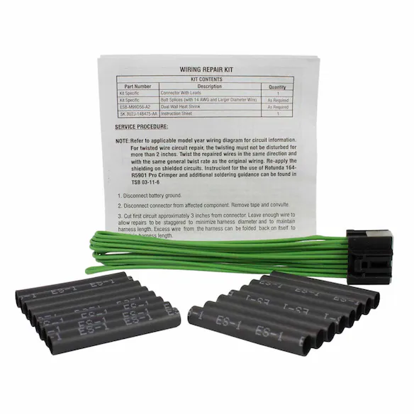 Interior Rear View Mirror Connector Wire - 16 Cavity Main Image
