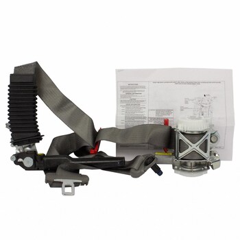 Seat Belt Lap and Shoulder Buckle Pretensioner - Left, Front