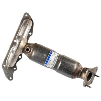 Catalytic Converter with Integrated Exhaust Manifold - 2.3L