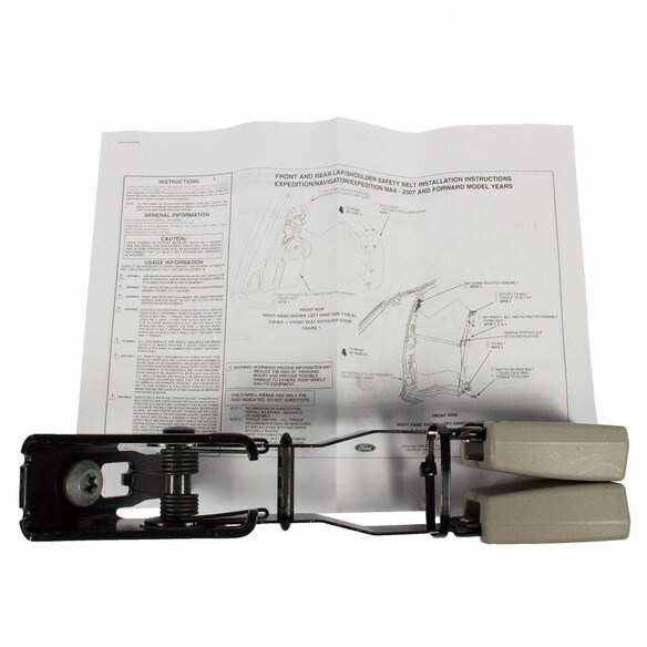 Seat Belt Receptacle And Buckle - Rear Main Image