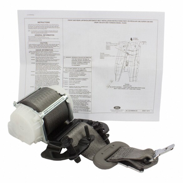 Seat Belt Lap and Shoulder - Front, Center Main Image