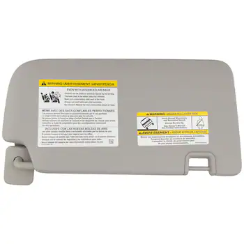 Visor Sun <br>Headliner and VisorS - Left