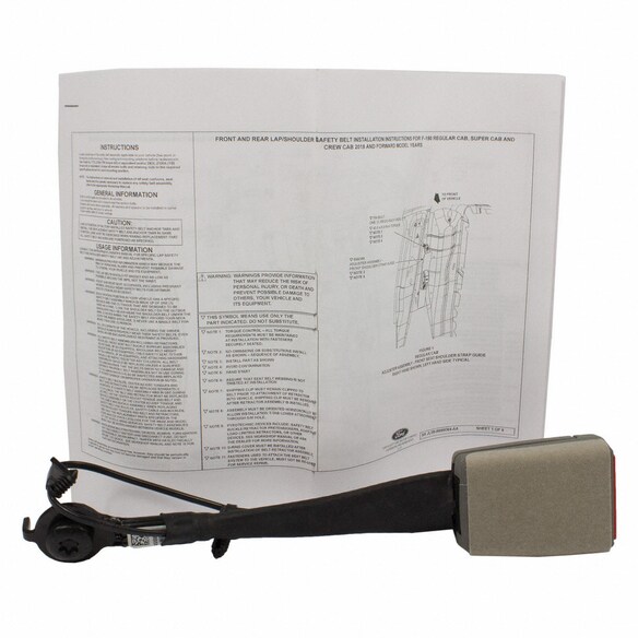 Seat Belt Receptacle - Left, Right, Front Main Image